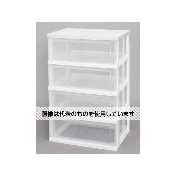 エスコ 556x410x 820mm 引出し式収納ケース(4段) EA506L-82 入数：1個