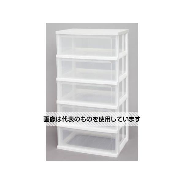 エスコ 556x410x1018mm 引出し式収納ケース(5段) EA506L-83 入数：1個