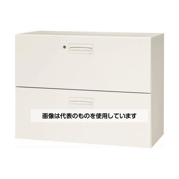 エスコ 900x450x 690mm 2段キャビネット(引出し) EA954DJ-6 入数：1台