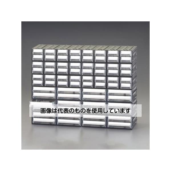 アズワン(AS ONE) 450x133x338mm/8列12段 連結収納(引き出し) EA661CM-42 入数：1セット