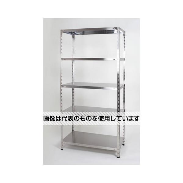 アズワン(AS ONE) 600x450x1800mm/100kg ステンレス軽量棚(5段) EA976EK-60 入数：1台