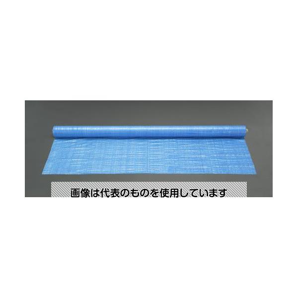 エスコ 1.8x100m 床面養生シート(ブルー) EA911BA-44 入数：1個