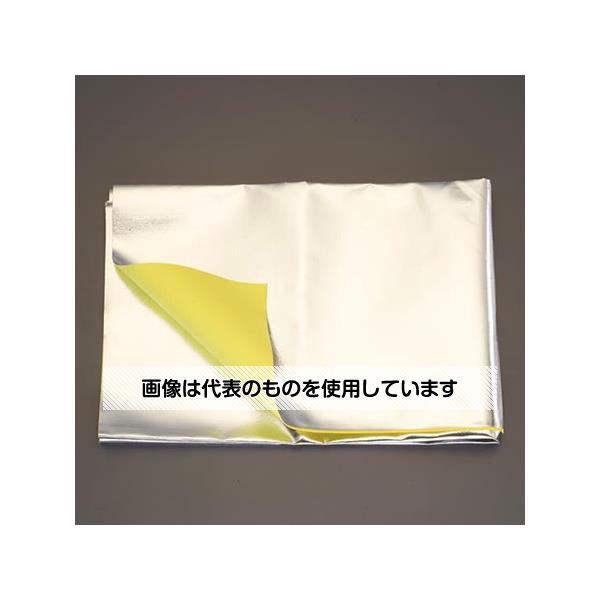 アズワン(AS ONE) 1.0x1.0m/0.6mm ケブラー生地(片面アルミ) EA911AW-1 入数:1枚