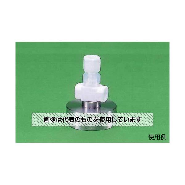 アズワン(AS ONE) USLフッ素樹脂圧力計・空計用アダプター ステンレス製卓上台座 AST型 PT1/4 00N-235-01 入数：1個