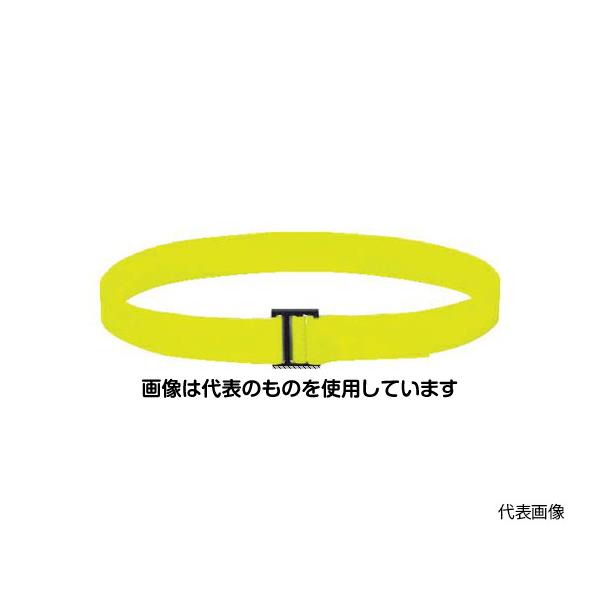 トラスコ中山 フリーマジック結束テープ片面蛍光イエロー50mm25m MKT50B-LY 入数：1巻