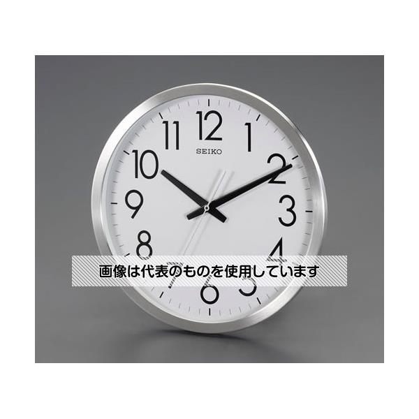エスコ φ350mm 掛時計 EA798CC-94 入数：1個