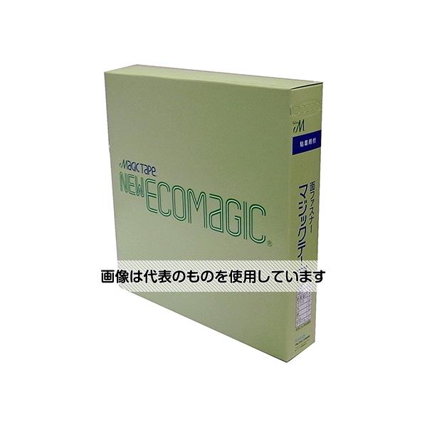クラレ 粘着剤付エコマジックテープ A面フック 白 MAGIC-T5025APN-WH 入数：1巻／箱