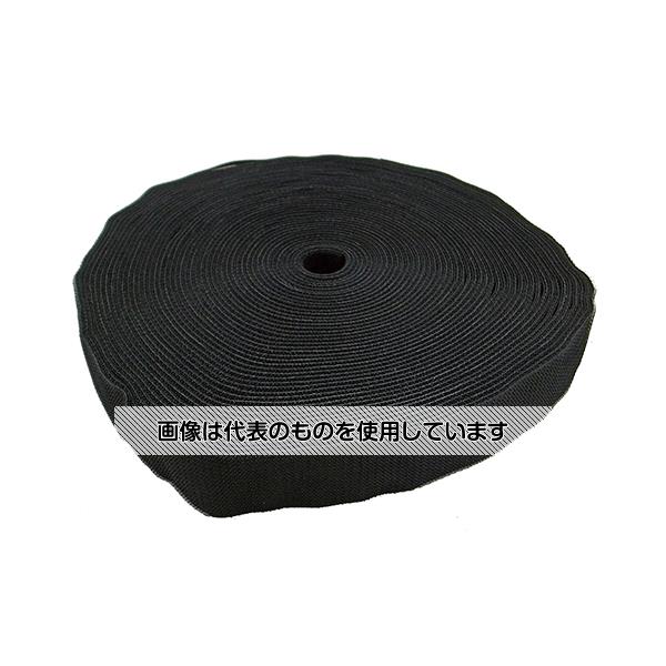 クラレ 両面マジックテープ(簡単結束) 黒 WFRMAGIC-5025BK 入数：1巻