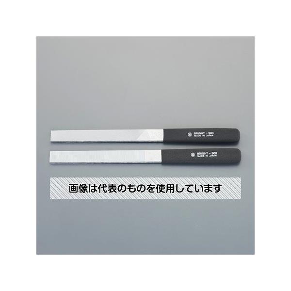 アズワン(asone) 235mm やすり(2本組/クロムコーティング/平/荒-細目 EA521PH-55 1組(2本入)