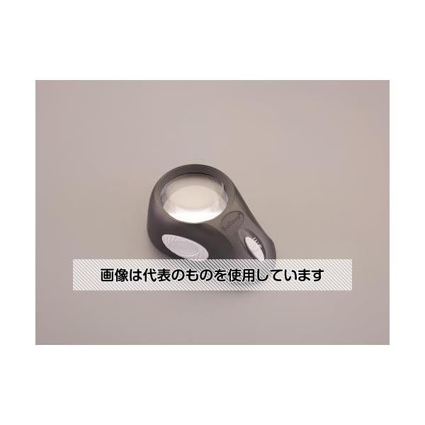 エスコ x3.0/65mm デスクトップルーペ(LEDライト付) EA756BD-1 入数：1個