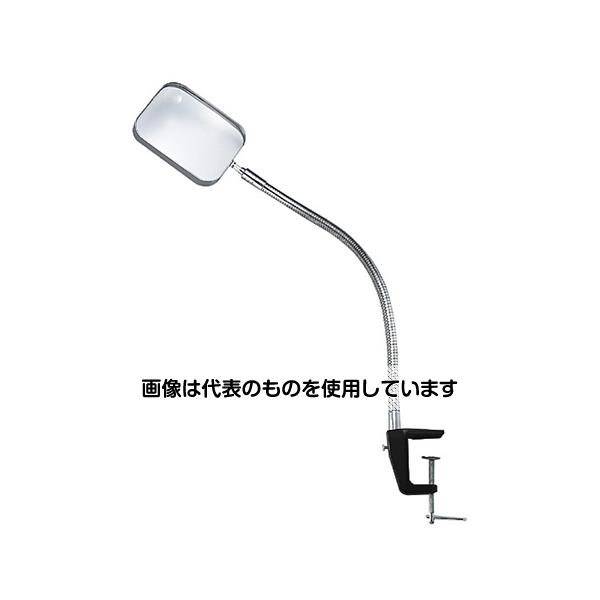 クリアー光学 スタンド台付ルーペ(クランプ式) 1.8倍 110×145mm 小玉3.5倍 CF-110 入数：1個