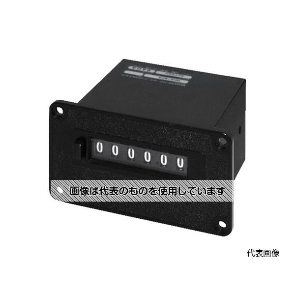 ライン精機 電磁カウンター(リセットツキ)6桁 MCR-6PN AC200V 入数：1個