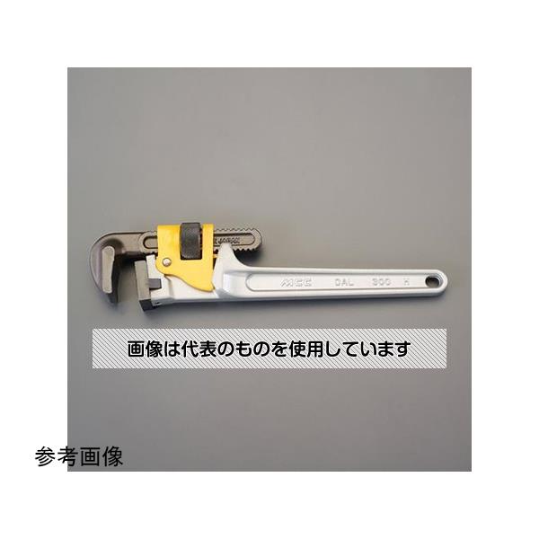 アズワン(AS ONE) 60mm/450mm パイプレンチ(アルミ合金/被覆鋼管用) EA546DT-45 入数：1本