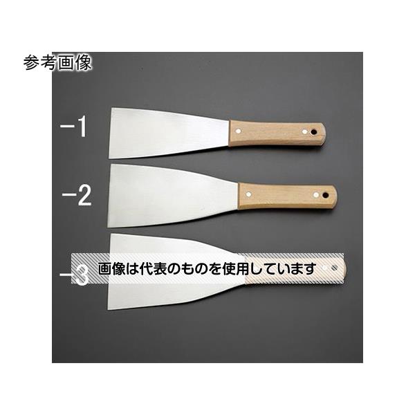 アズワン(AS ONE) 105x310mm ヘラ(ハガネ) EA579AP-3 入数：1本