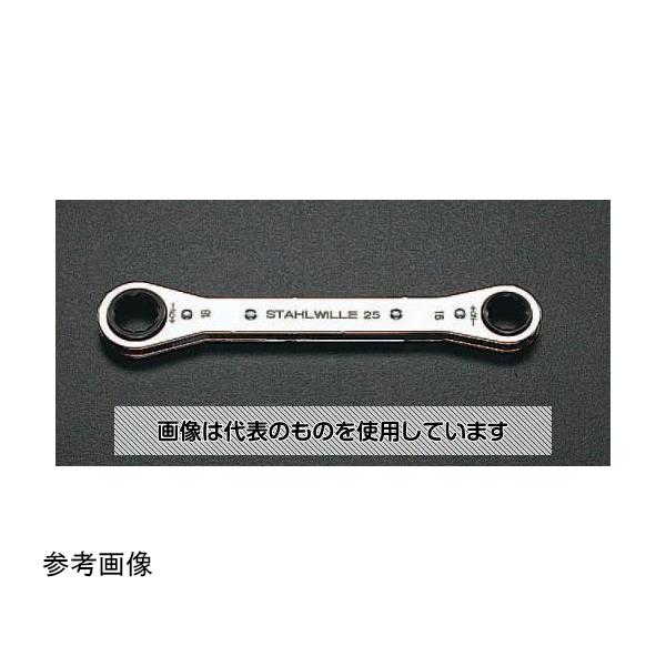 アズワン(AS ONE) 17x19mm ラチェットメガネレンチ EA602CD-7 入数:1本|セミプロDIY店ファースト