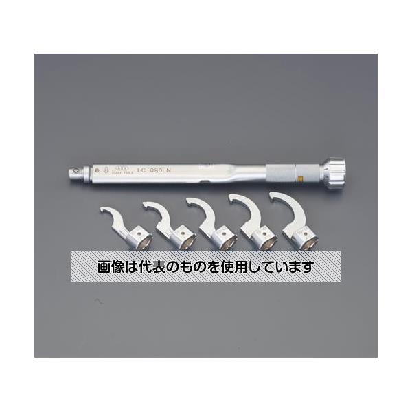 アズワン(AS ONE) 20- 90N・m/30- 55mm トルクレンチ(フックレンチ型 EA723RA-1 入数：1セット