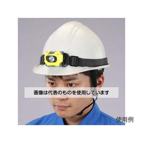 PELICAN [単4x3本] ﾍｯﾄﾞﾗｲﾄ/LED(防爆構造/高演色/黄 EA758WB-26 1個