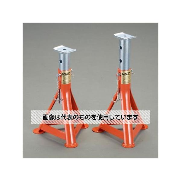 アズワン(AS ONE) 2.0ton/265-380mm ジャッキスタンド(2台) EA993DF-2A 入数：1組(2台入)