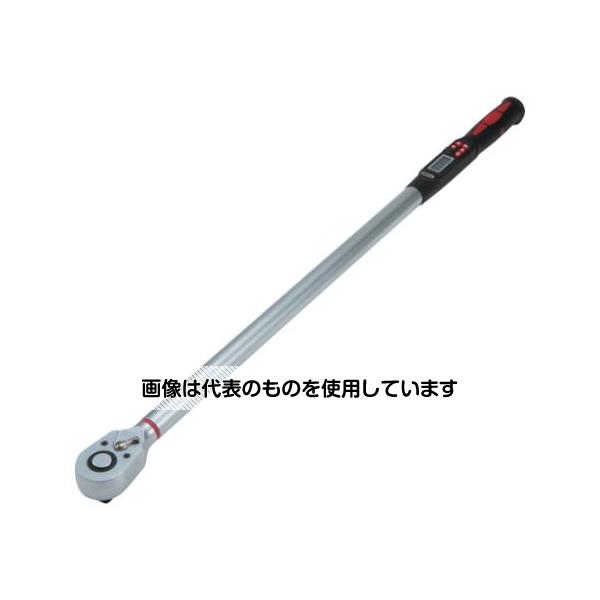 TONE トルクレンチ(デジタル式) ラチェットデジトルク 差込角19mm 全長945mm T6DT500H 入数：1個