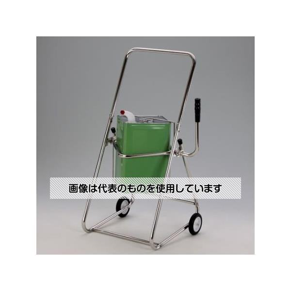 アズワン(AS ONE) 18L 角缶用スタンド(ステンレス製/キャスター付) EA520W-56 入数：1台