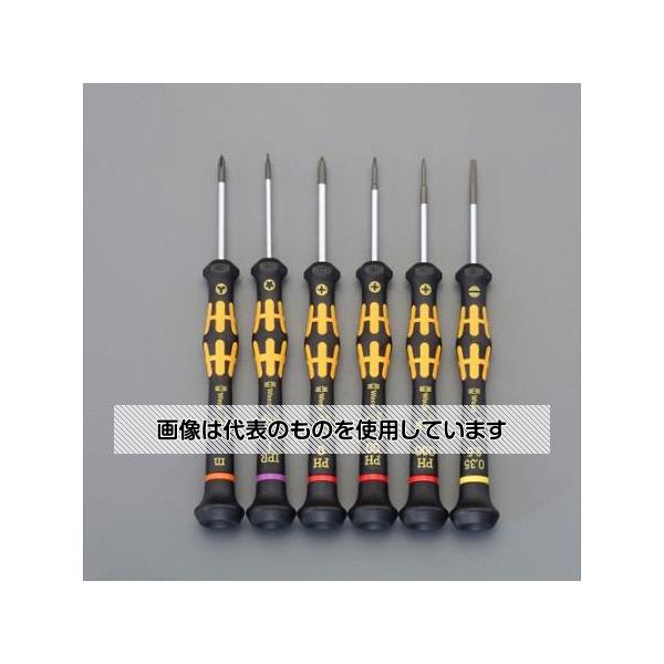 アズワン(AS ONE) 6本組 ドライバー(精密/ESD) EA550MJ-110 入数:1セット