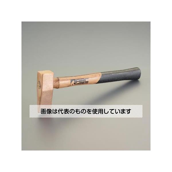 アズワン(AS ONE) 1150g/33mm 銅ハンマー(木柄) EA575EX-1 入数:1個|セミプロDIY店ファースト