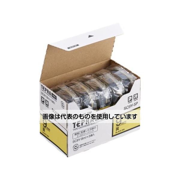 アズワン(AS ONE) 9mm テープカセット(黄/5個) EA761DK-95B 入数：1箱(5個入)