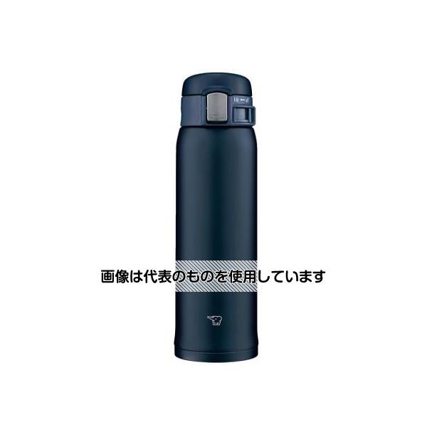 アズワン(AS ONE) 0.48L[ステンレス製]マグボトル(ワンタッチ式/ネイビー) EA763AZ-163A 入数：1本