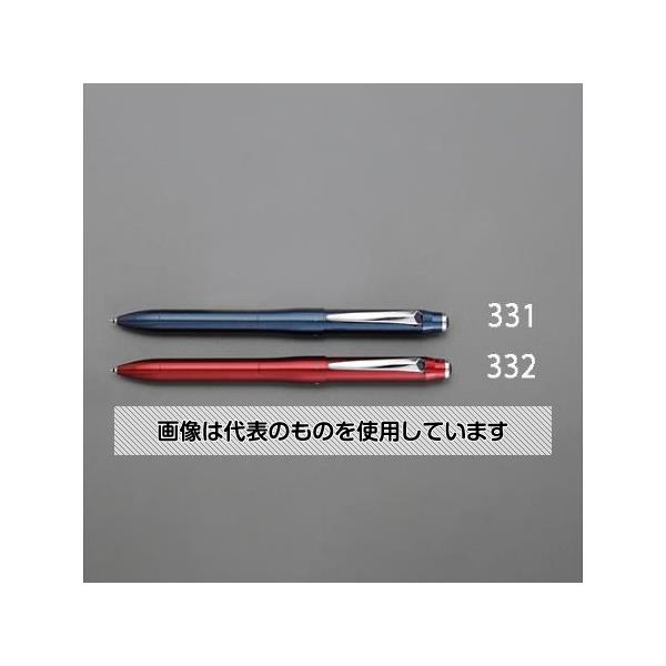 アズワン(AS ONE) 0.5mm シャープ･ボールペン(黒･赤･青/ダークボルドー) EA765MG-332 入数：1本