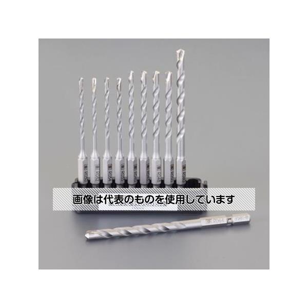 アズワン(AS ONE) 3.0-6.4 10本組六角軸ドリルセット(ブロック･モルタル用 EA811AD 入数：1セット｜セミプロＤＩＹ店ファースト