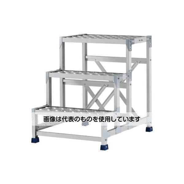 アズワン(AS ONE) 600x400mm/0.75m 作業台(三段) EA903BR-111 入数：1台