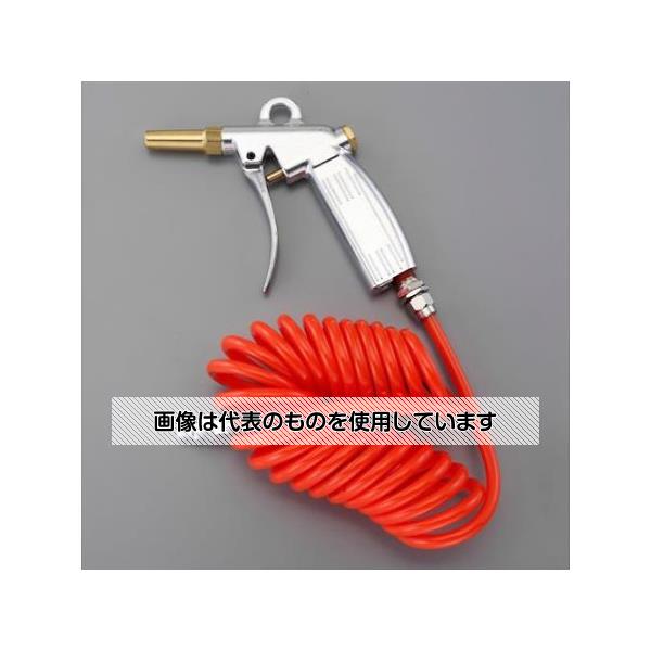 アズワン(AS ONE) エアーブローガン(ウレタンホース付･静音ノズル) EA123AB-117B 入数：1セット