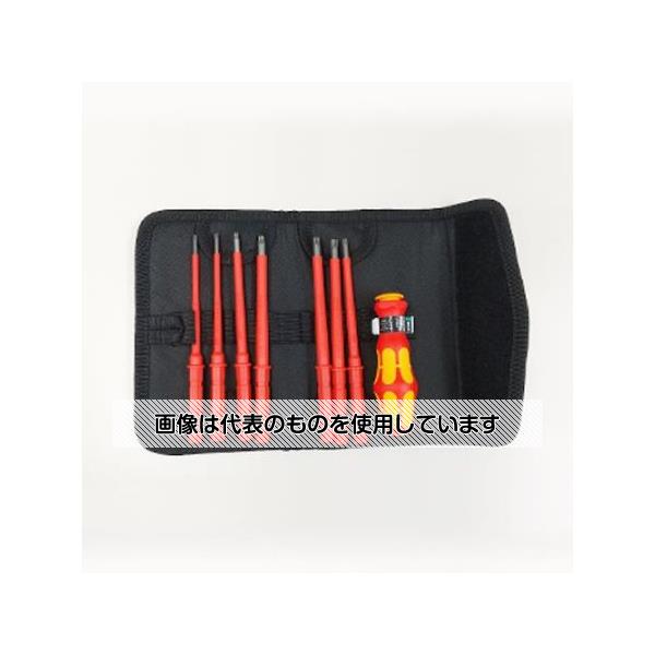 アズワン(AS ONE) 7本組 [Torx]ドライバー(絶縁) EA560-38B 入数：1セット｜セミプロＤＩＹ店ファースト
