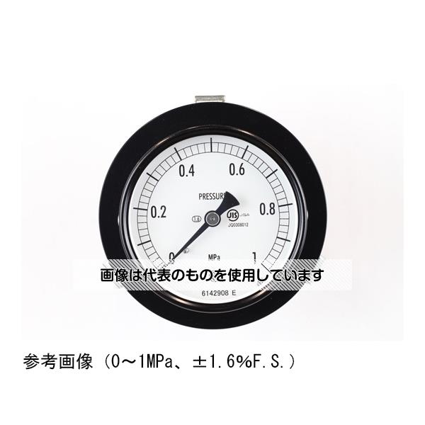 長野計器 普通形圧力計(Φ75) 埋込形D枠(取付金具) 0.2MPa AC15-131 入数：1個