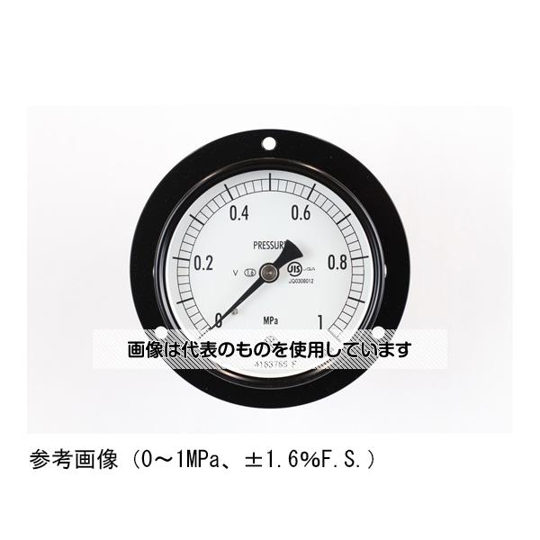 アズワン(AS ONE) 普通形圧力計(Φ75) 埋込形D枠(取付穴)耐振用 1.6MPa AC15-231 入数：1個