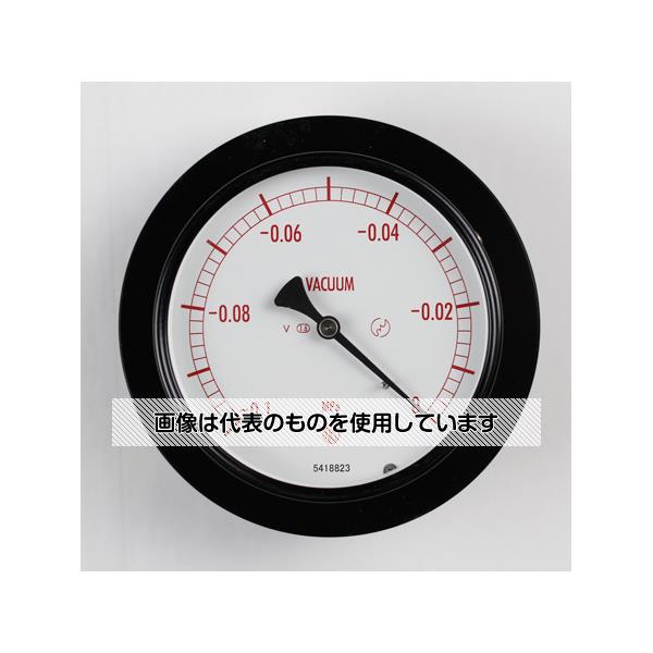 長野計器 普通形圧力計(Φ100) 真空計(負圧計) 埋込形D枠(取付金具)耐振用 -0.1～0MPa AE15-131 入数：1個