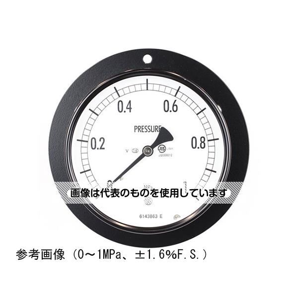 長野計器 普通形圧力計(Φ100) 埋込形D枠(取付穴)耐振用 2.5MPa AE15-231 入数：1個