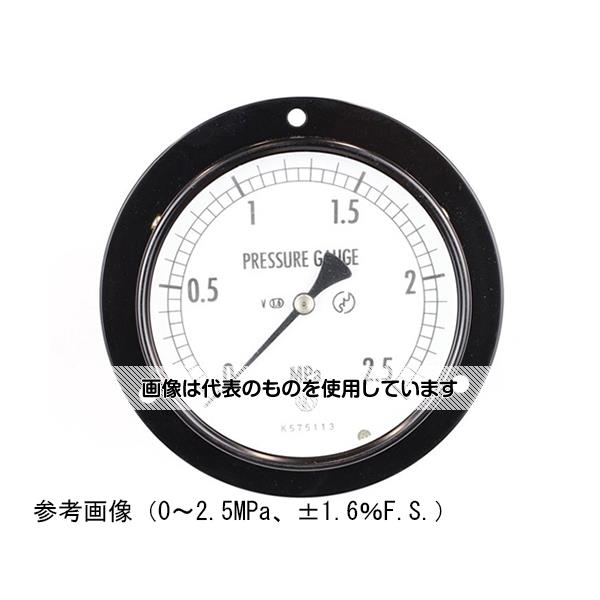 長野計器 普通形圧力計(Φ100) 埋込形D枠(取付穴)耐振用 50MPa AE15-233 入数：1個