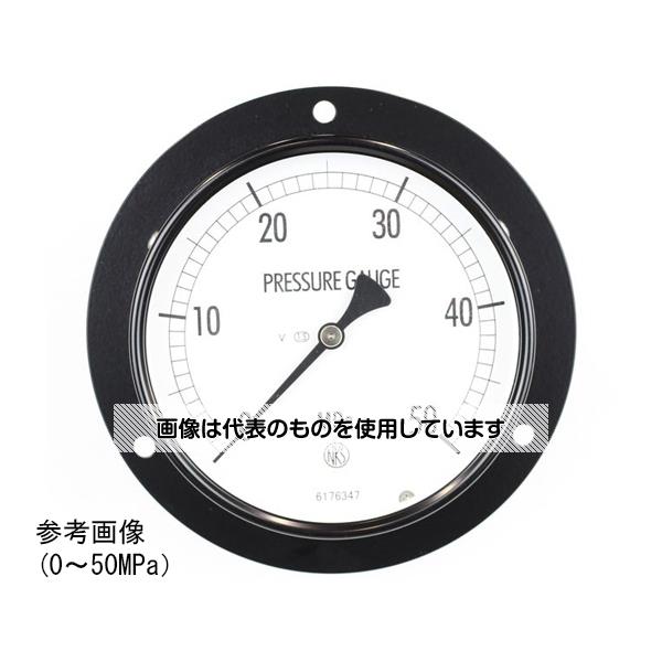 長野計器 普通形圧力計(Φ100) 埋込形D枠(取付穴)耐振用 50MPa AE15-243 入数:1個