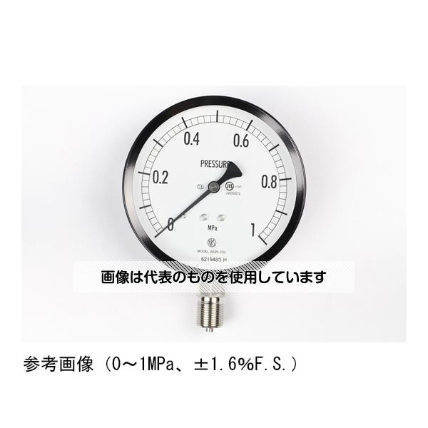 アズワン(AS ONE) 普通形圧力計(Φ100) 立形A枠 60MPa AE20-133 入数：1個