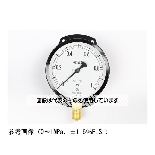 長野計器 普通形圧力計(Φ100) 立形C枠 0.3MPa AE20-831 入数：1個