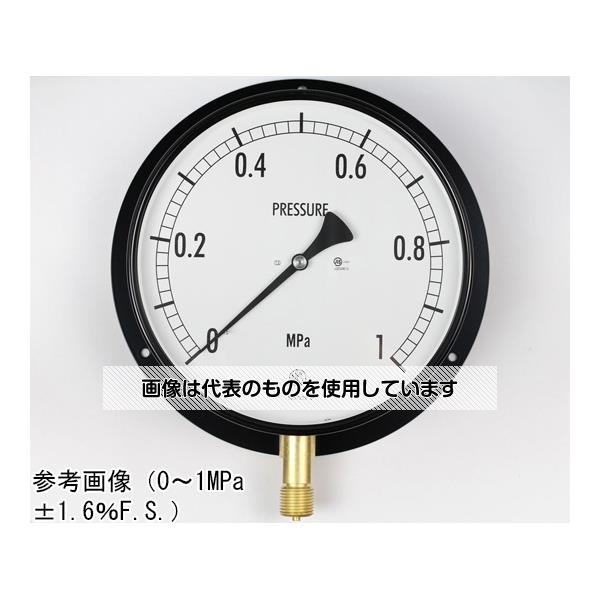 長野計器 普通形圧力計(Φ200) 立形B枠 1MPa AJ10-241 入数：1個