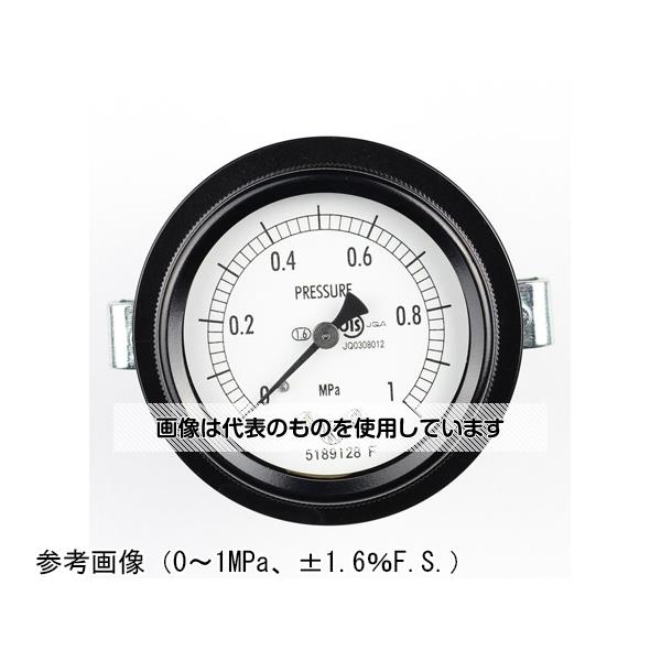 長野計器 密閉型圧力計(60Φ) 埋込形D枠(取付金具) 0.7MPa BA15-121 入数：1個