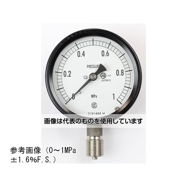 長野計器 密閉型圧力計(75Φ) 立形A枠 1.5MPa BC10-133 入数：1個