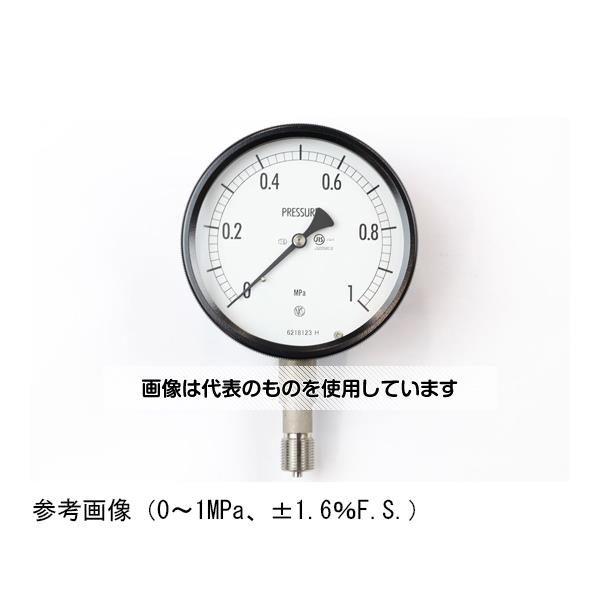 長野計器 密閉型圧力計(100Φ) 立形A枠 15MPa BE10-133 入数：1個