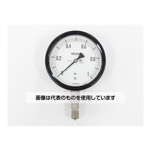 長野計器 密閉型圧力計(100Φ) 立形A枠 耐熱・耐振用 1MPa BE12-133 入数：1個