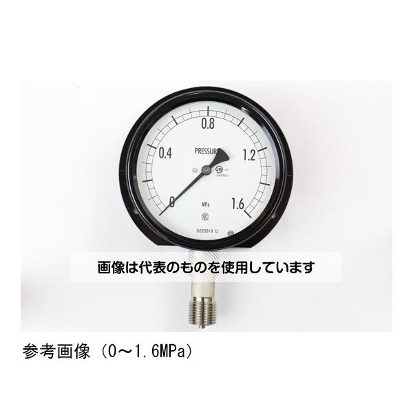 アズワン(AS ONE) 密閉型圧力計(100Φ) 立形B枠 25MPa BE12-243 入数：1個