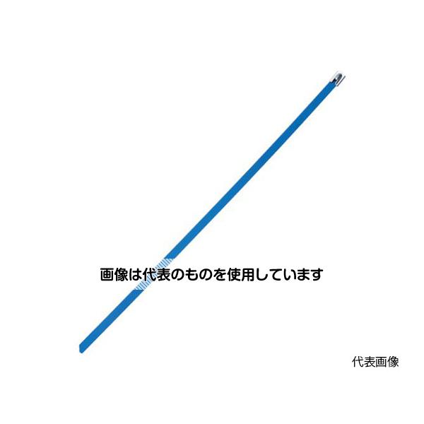 パンドウイットコーポレーション MLTタイプ フルコーティングステンレススチールバンド SUS316 青 幅8.1mm 長さ521mm 50本入り MLTFC6H-LP316BU 入数：1袋(50本入)｜セミプロＤＩＹ店ファースト