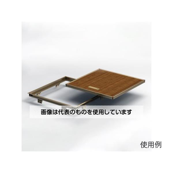 アズワン(AS ONE) 303x303x11.5mm 床下点検口(アルミ製/ブラウン) EA997LF-11 入数：1個