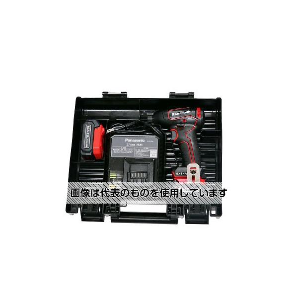 パナソニック DC10.8V/2.0Ah インパクトドライバー(赤/充電式) EA813PA-41 入数：1個